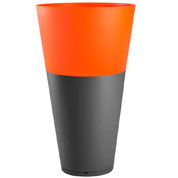 Vaso Tokyo - Antracite / Laranja - D.50 A.80 cm